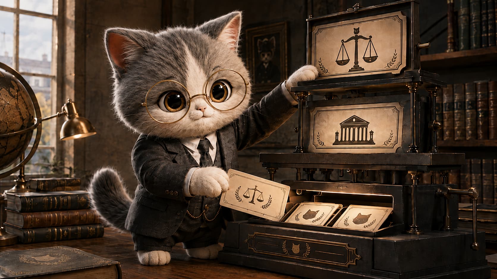 Hans Kelsen Cat places an ordinary rule into an independent review system based on higher principles.