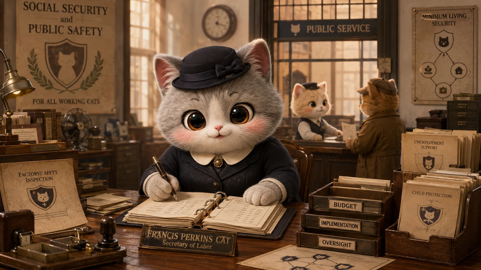Frances Perkins Cat connects resident protections with budgets, inspections, and long-term implementation.